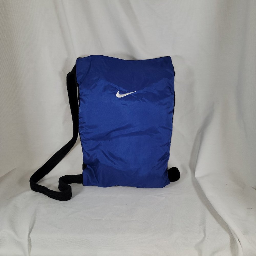 Vintage Nike Sportswear Swoosh Blanket Fleece Packable Shoulder Straps